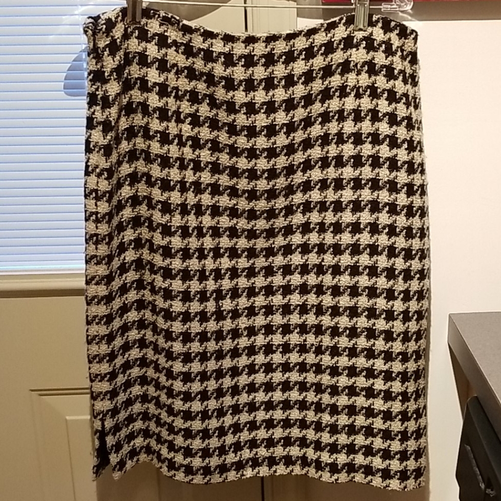 Herringbone skirt